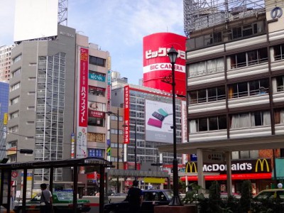 ＪＲ池袋駅（西口）の様子