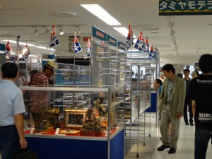 田宮の模型展の様子その１