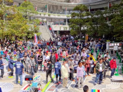 ミニ四駆グランプリ２０１５東京大会の様子